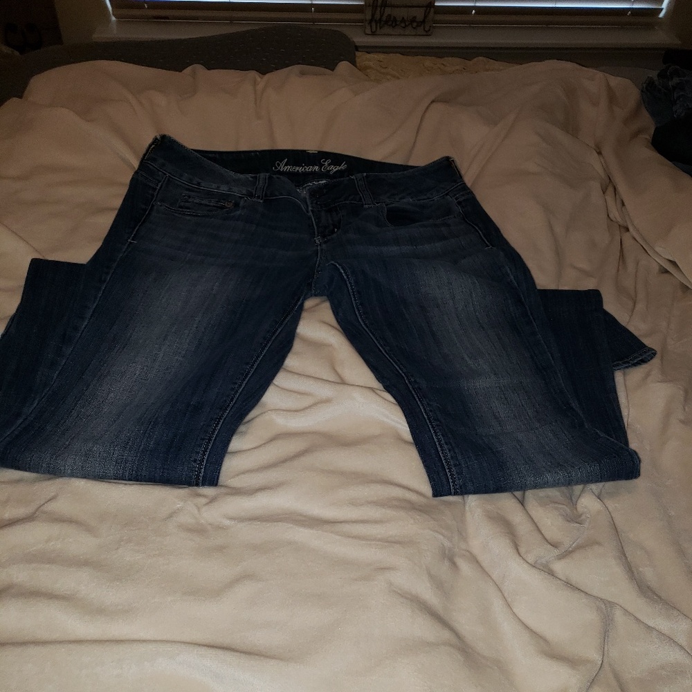 American Eagle Dark Super Stretch Artist Size